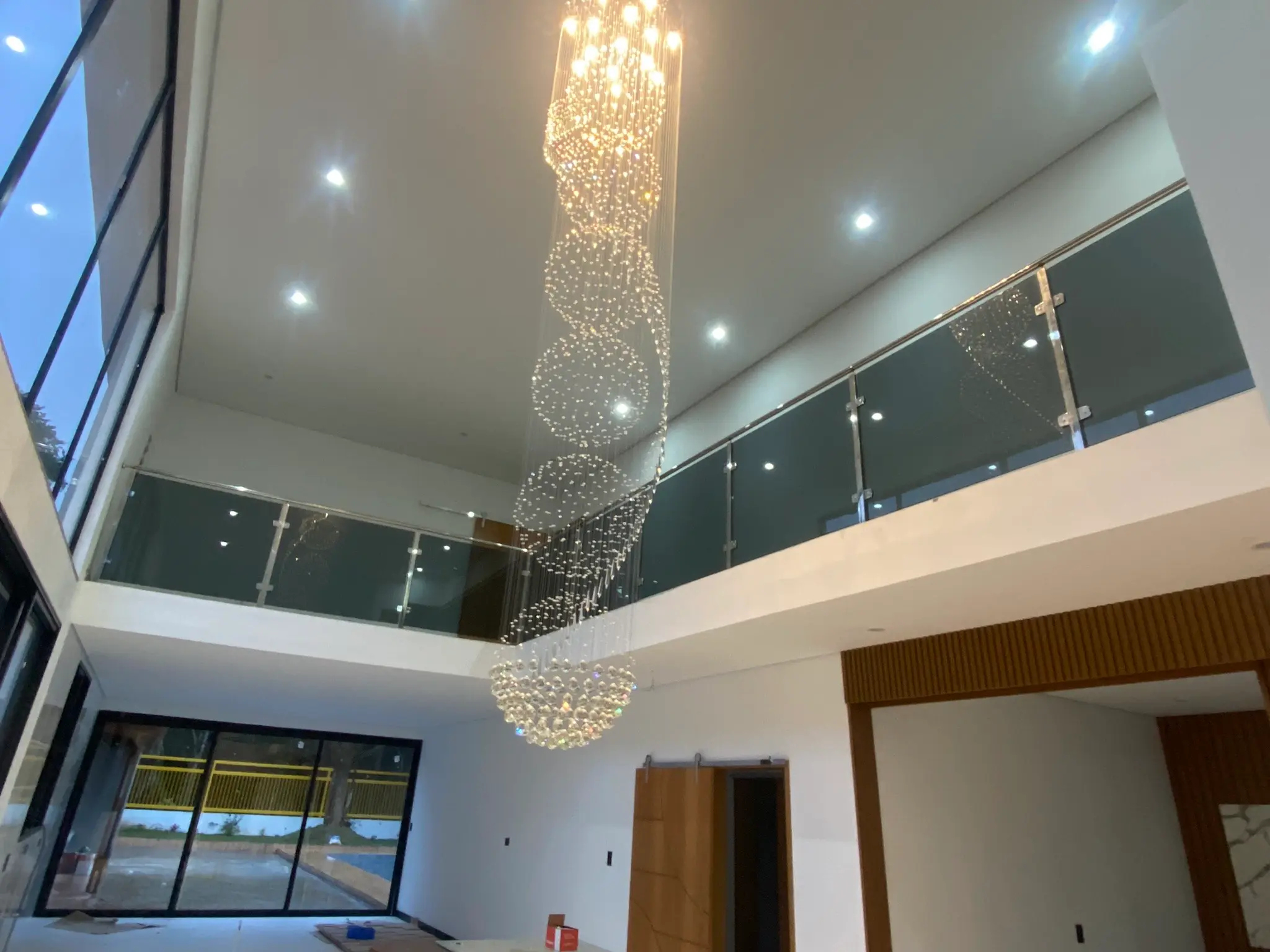 Guarda-corpo de vidro instalado pela GRS Vidros
